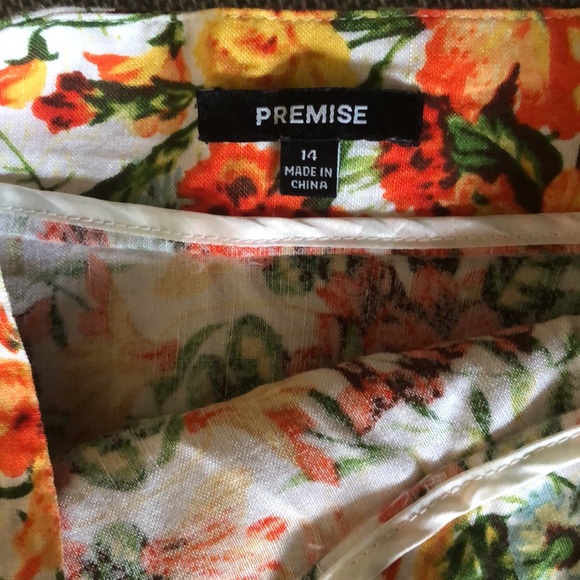 Premise linen skirt with pockets! - Picture 4 of 6